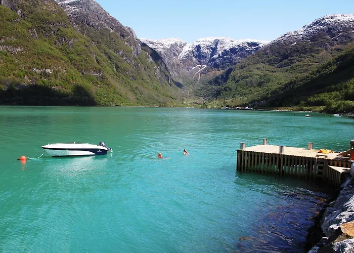 Casa de Férias Fjordhytte-4 Nahe Trolltunga, Hardanger, Direkt Am Maurangerfjord In Besonders Attraktiver Umgebung