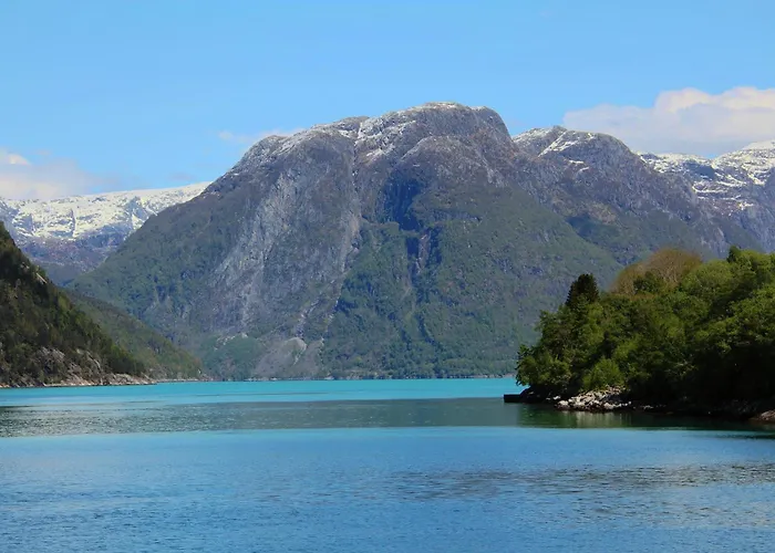 Fjordhytte-4 Nahe Trolltunga, Hardanger, Direkt Am Maurangerfjord In Besonders Attraktiver Umgebung