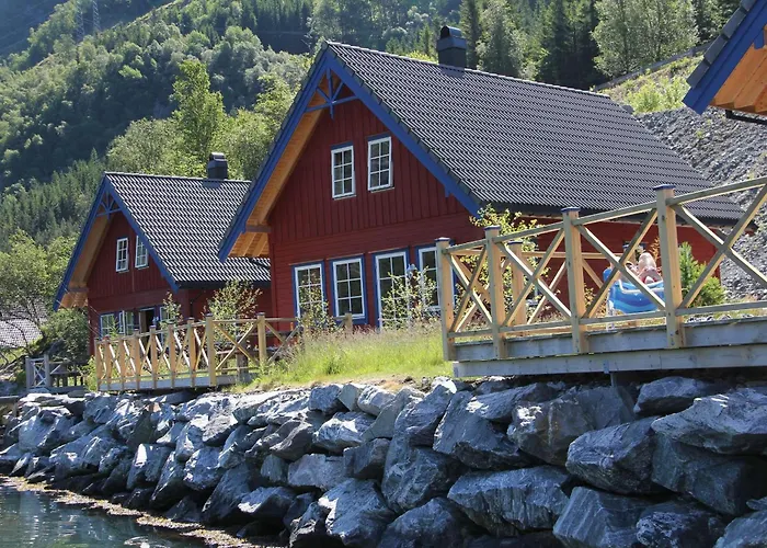 Σπίτι διακοπών Fjordhytte-4 Nahe Trolltunga, Hardanger, Direkt Am Maurangerfjord In Besonders Attraktiver Umgebung